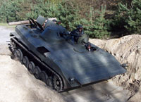 Panzer fahren im BMP/OT90  - 