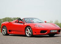 Ferrari fahren - 60 Minuten F360 Spider fahren