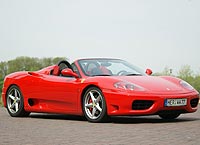 Ferrari fahren 60 Minuten F360 Spider fahren