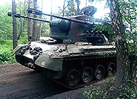 Flakpanzer selber fahren - 30 Minuten Flakpanzer fahren