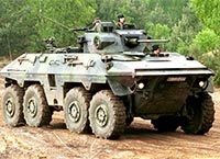 Spähpanzer Luchs fahren -
