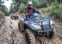 2 Stunde Quad offroad fahren Gelände in Meppen