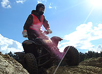 3 Stunden Quad offroad fahren -
